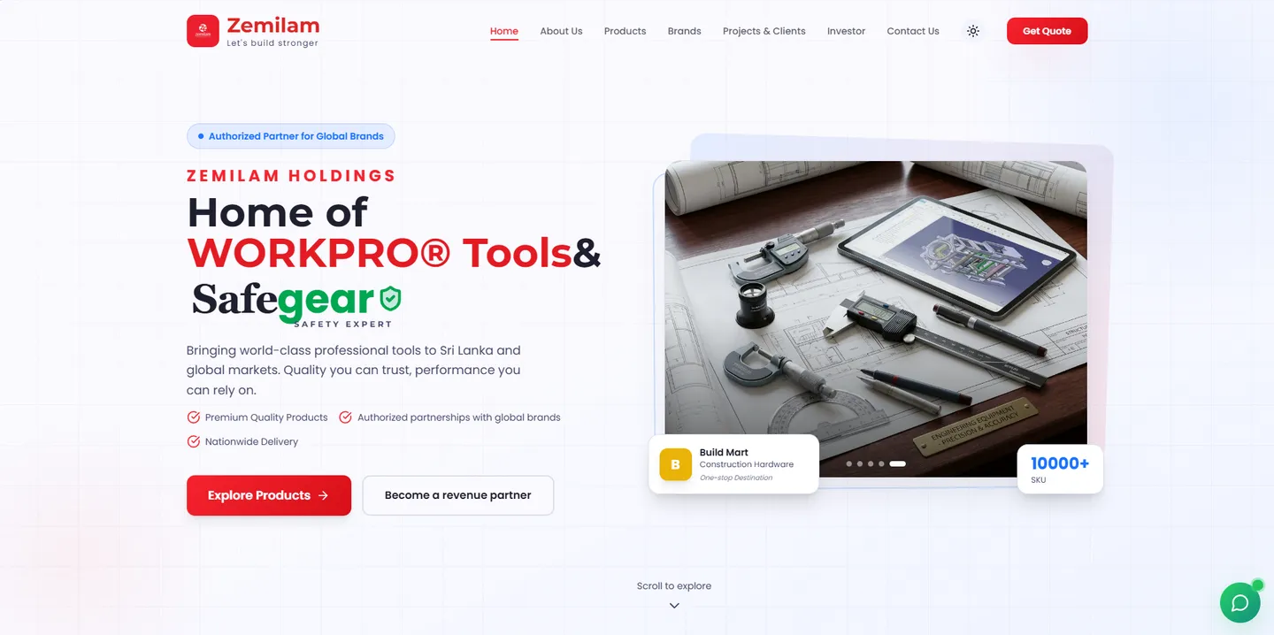 Zemilam Holdings: Tools & Safety Gear